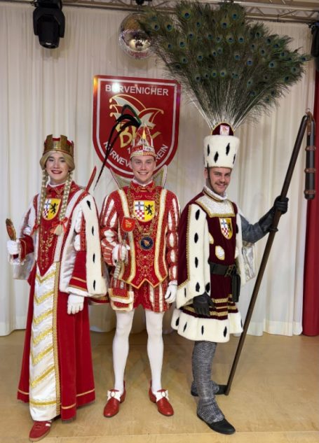 Prinz Jannik I., Jungfrau Luzie, Bauer Jan-Luca